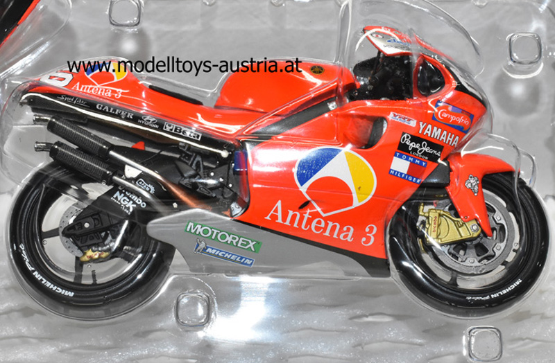 Yamaha YZR 500 2001 500 GP Norifumi ABE 1:12, Modelltoys Yamaha YZR 500 2001 500 GP Norifumi ABE 1:12, Modelltoys